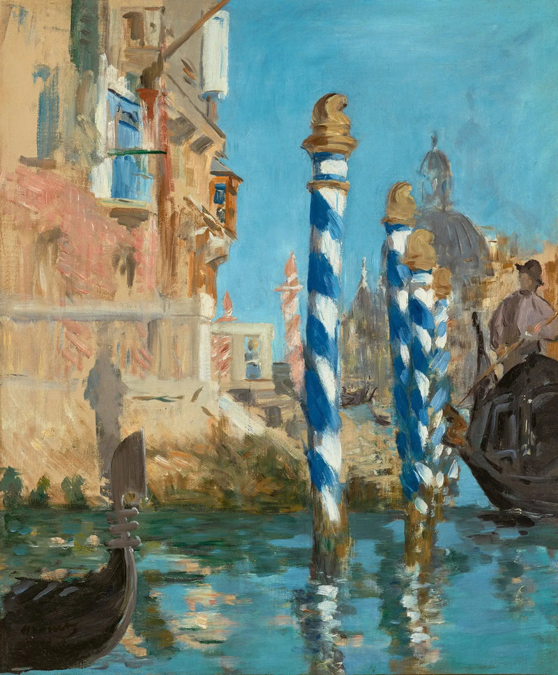 Grand Canal à Venise - Édouard Manet