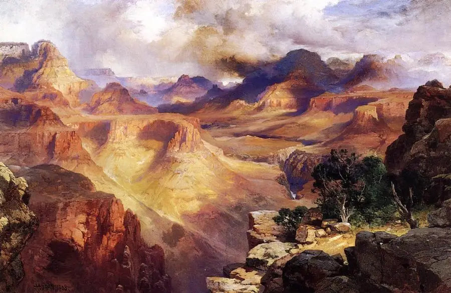 Grand Canyon - Thomas Moran image 1 reproduction d’œuvre d’art à l’huile