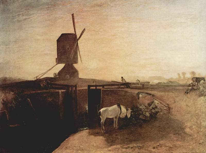 Grand Junction Canal at Southall Mill - J. M. W. Turner