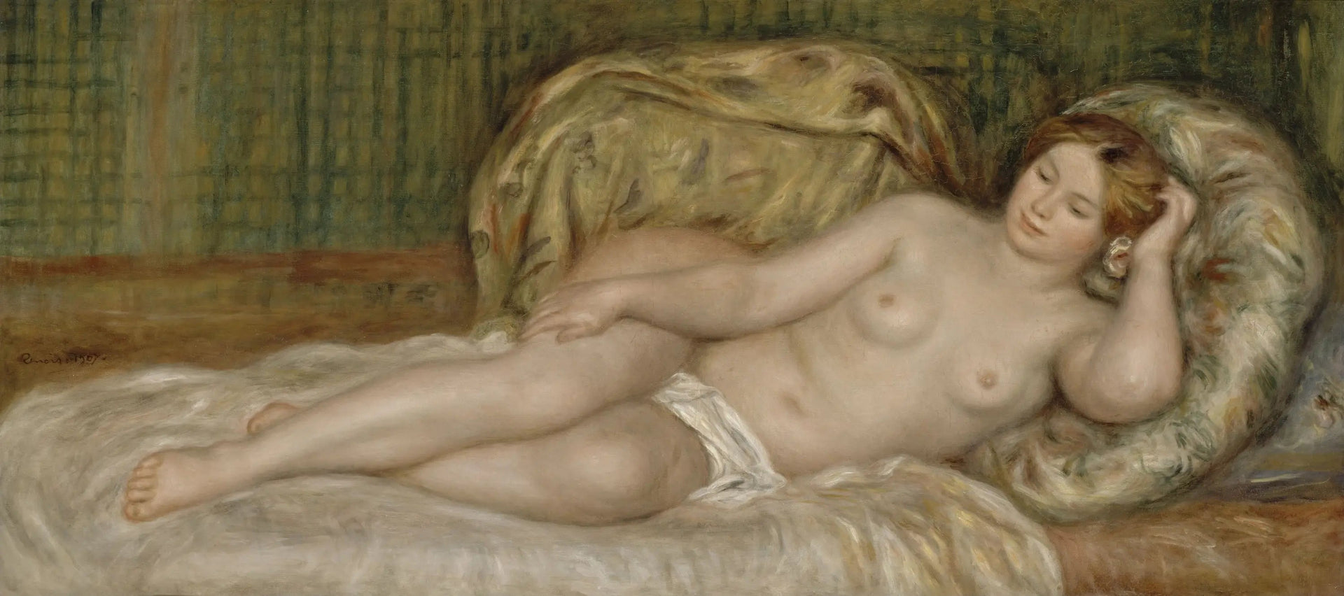 Grand nu - Pierre-Auguste Renoir image 1 reproduction réalisée par Alpha Reproduction