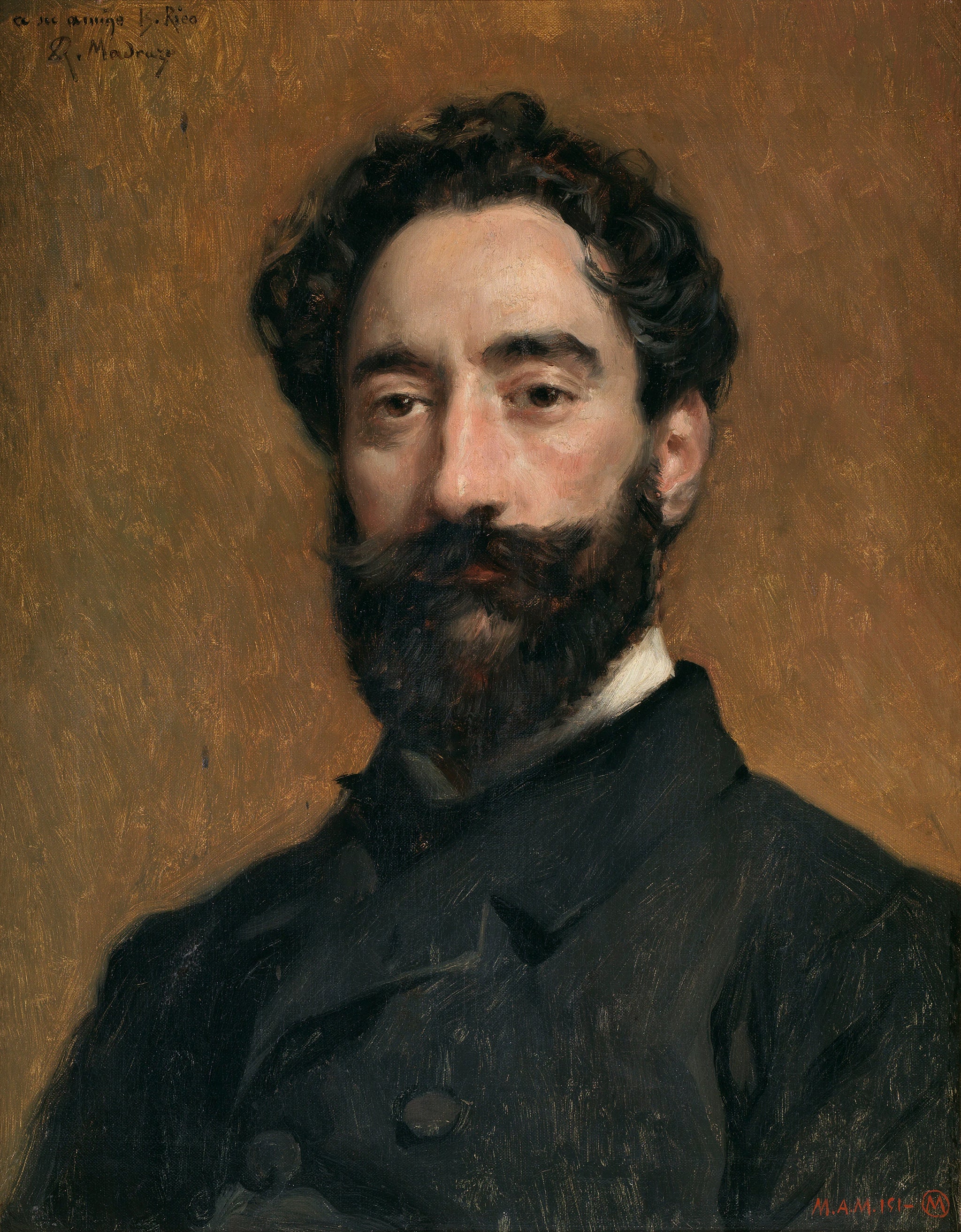 Le graveur Bernardo Rico - Raimundo de Madrazo y Garreta