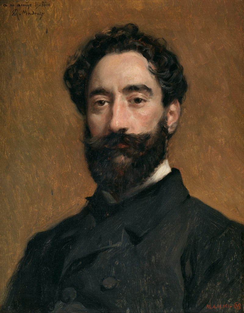 Le graveur Bernardo Rico - Raimundo de Madrazo y Garreta
