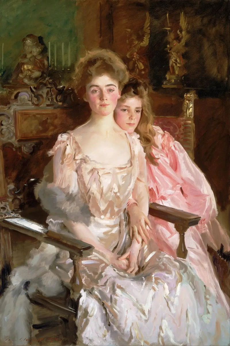 Gretchen Osgood Warren et sa fille Rachel - John Singer Sargent