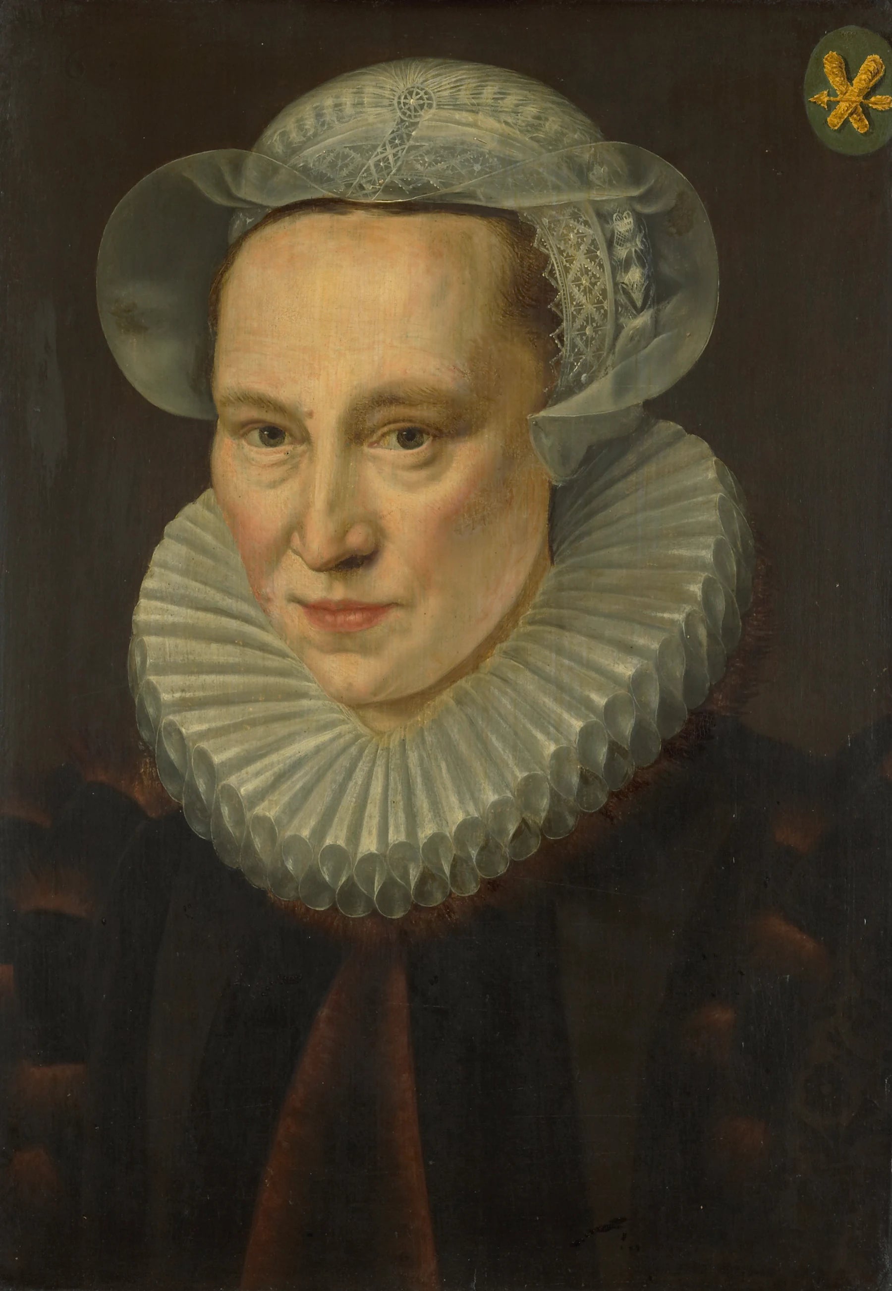 Grietje Pietersdr Codde (décédée en 1607). Épouse de Jacob Bas - Adriaen Thomasz. Key