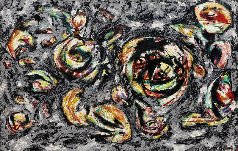Gris de l'océan - Jackson Pollock