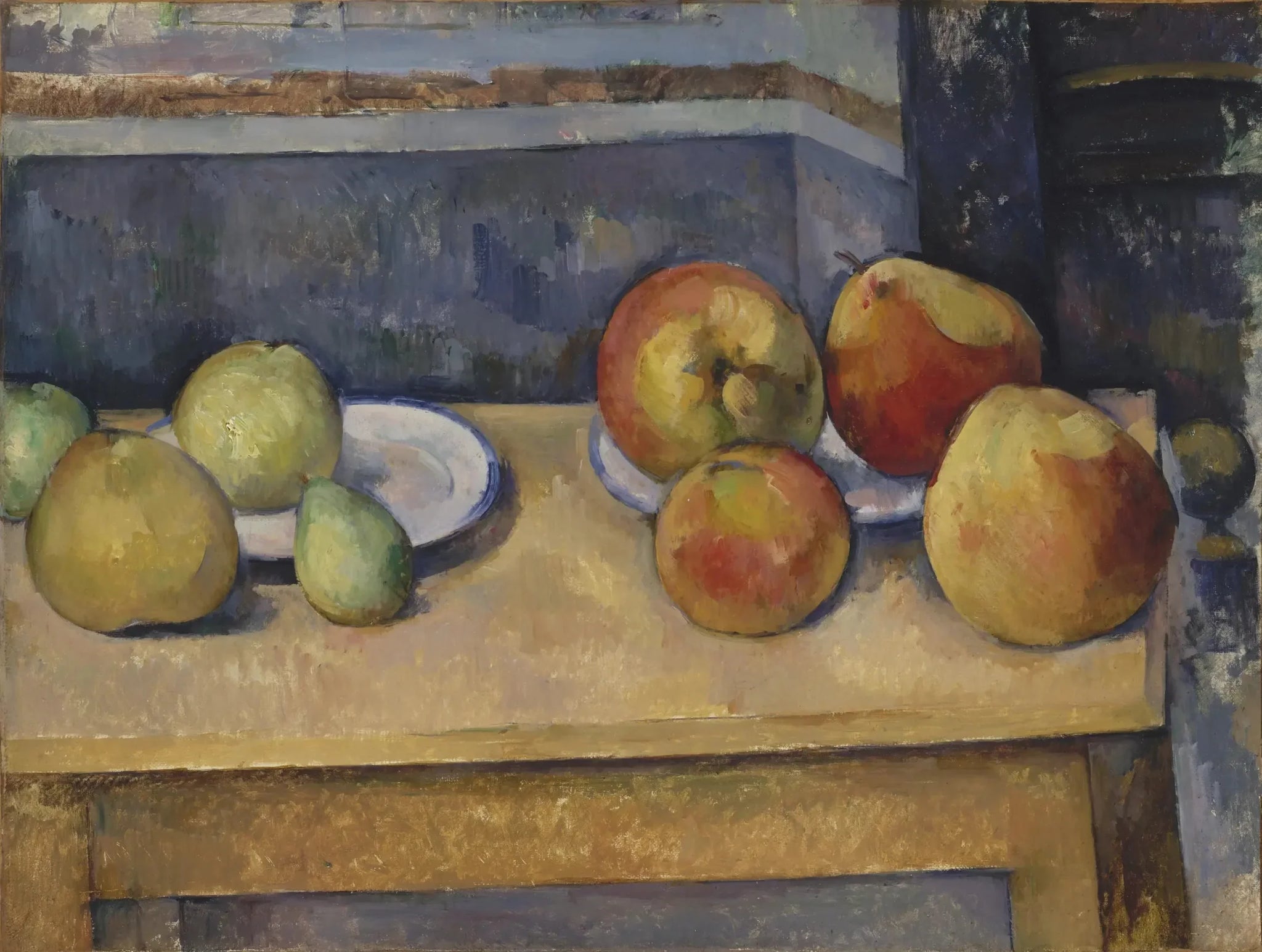Grosses pommes - Paul Cézanne image 1 reproduction de peinture à l’huile