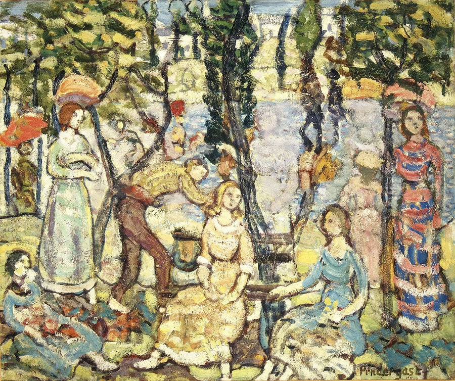 Groupe de figures - Maurice Prendergast