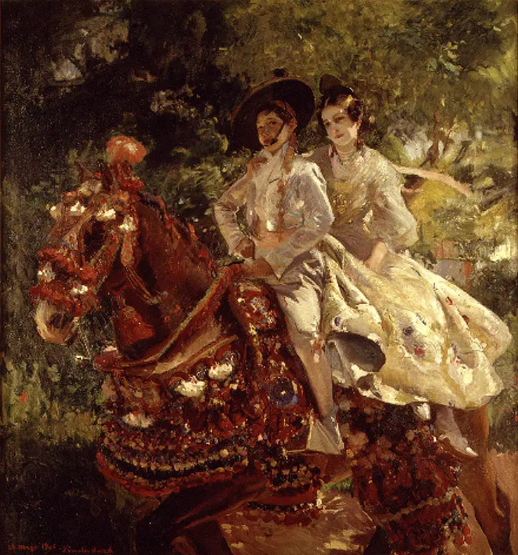 Grupa valenciana - Joaquín Sorolla