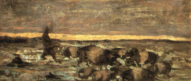 Guardiano di maiali - Giovanni Boldini