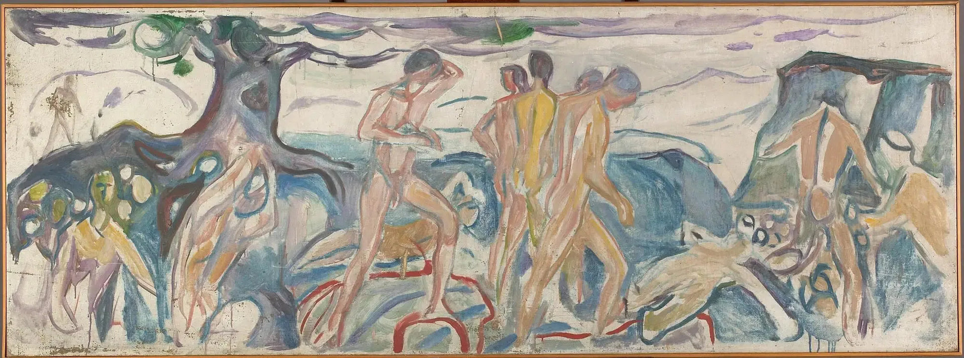 Guerre - Edvard Munch image 1 reproduction artisanale de tableau