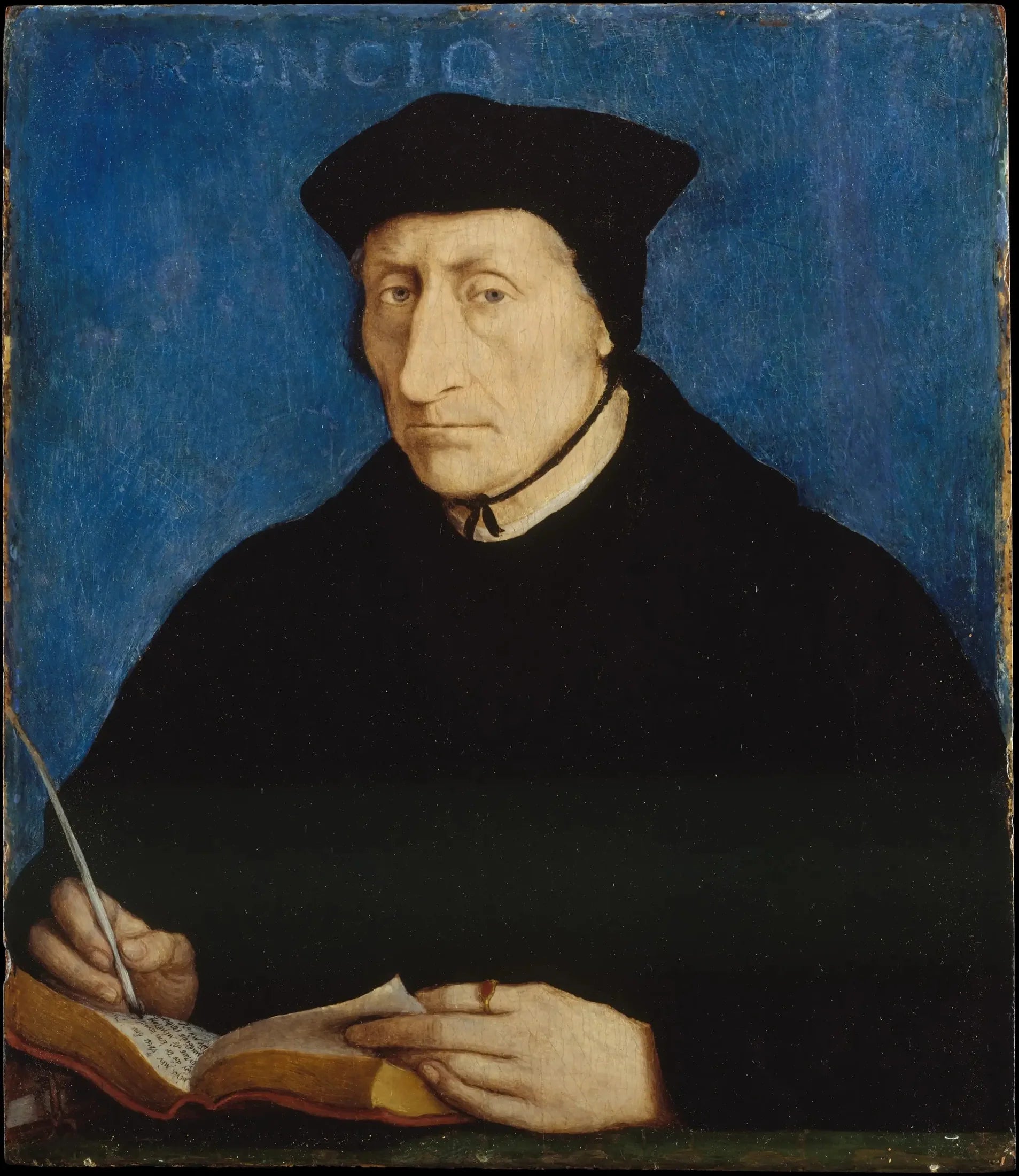 Guillaume Budé (1467–1540) - Jean Clouet image 1 reproduction réalisée par Alpha Reproduction
