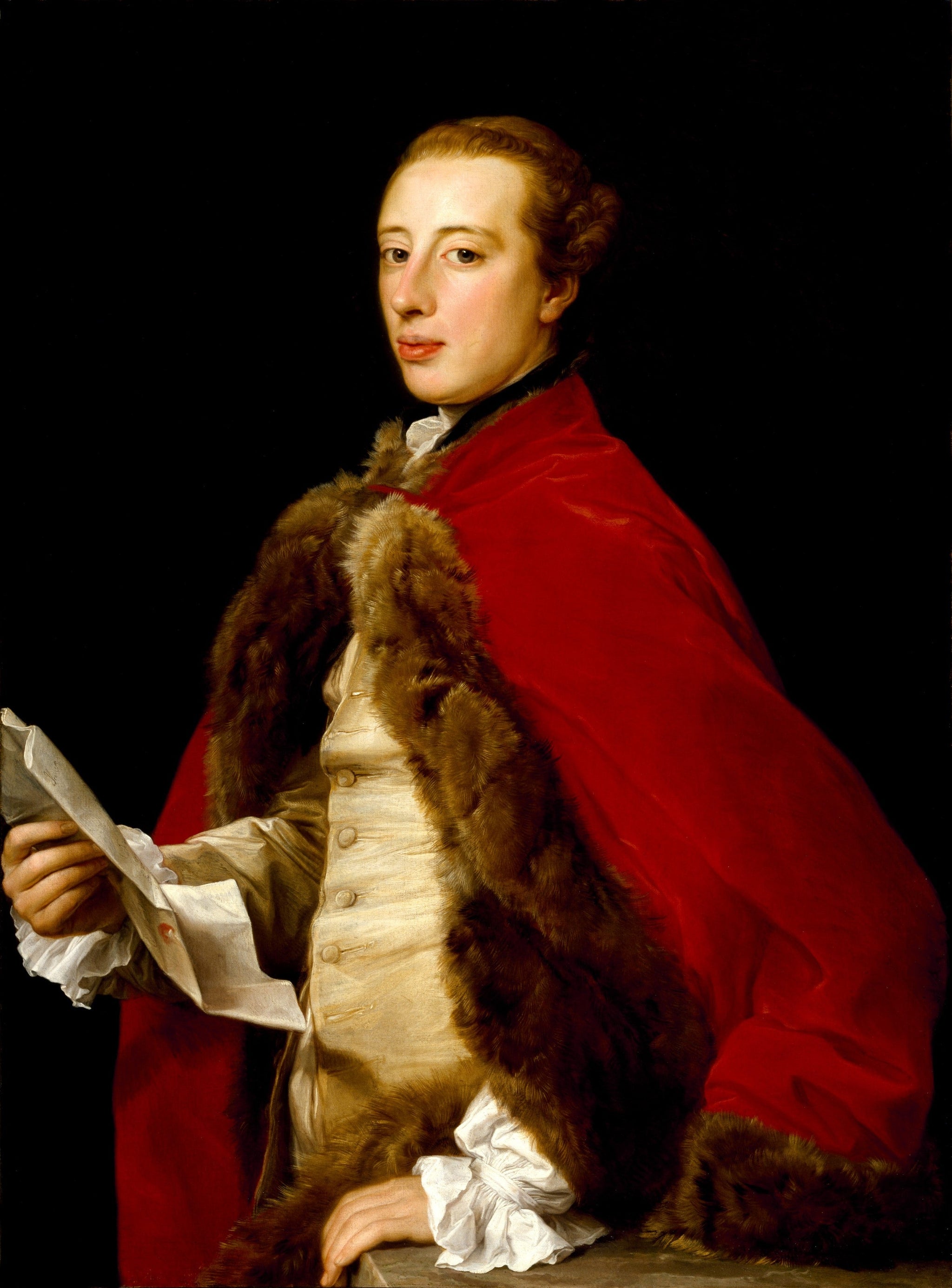 Guillaume Fermor - Pompeo Batoni image 1 tableau peint à l’huile sur toile