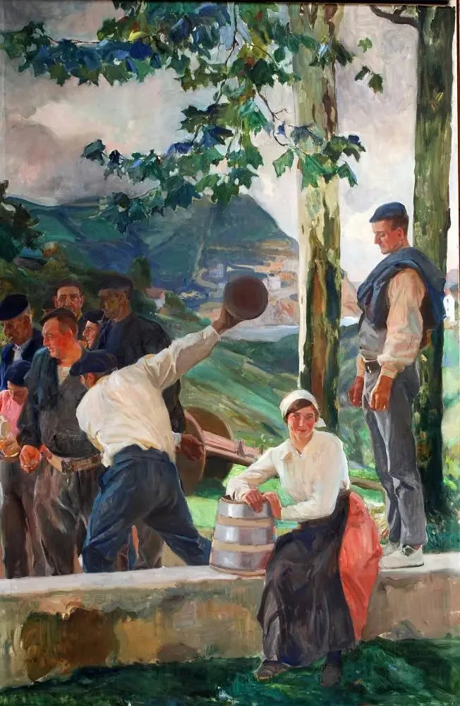 Guipuscoa - Joaquín Sorolla image 1 copie peinte à la main à l’huile
