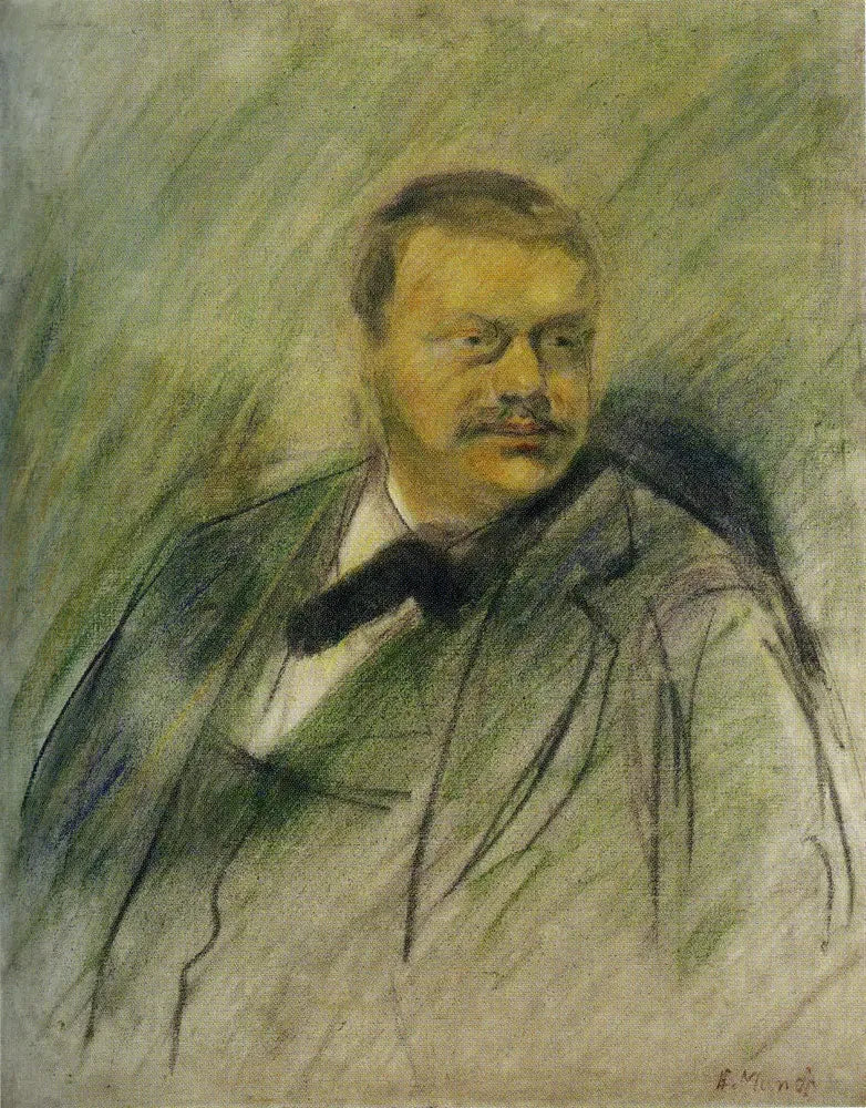 Gunnar Heiberg - Edvard Munch image 1 reproduction artisanale de tableau
