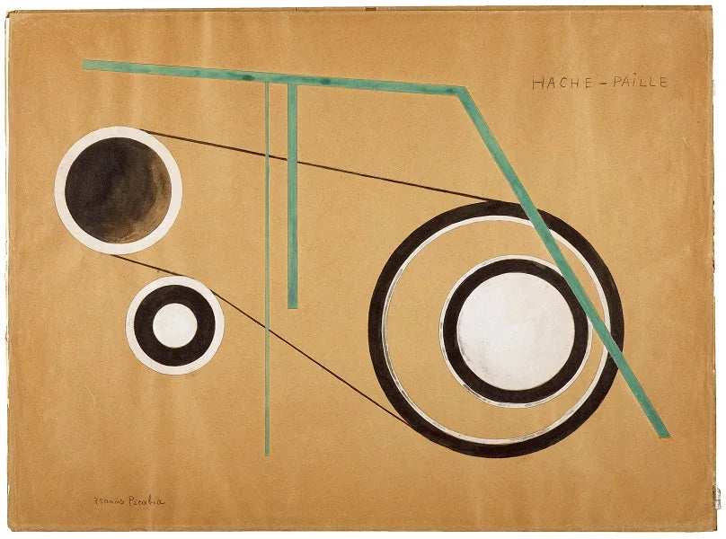 Hache-Paille - Francis Picabia image 1 reproduction d’œuvre d’art à l’huile