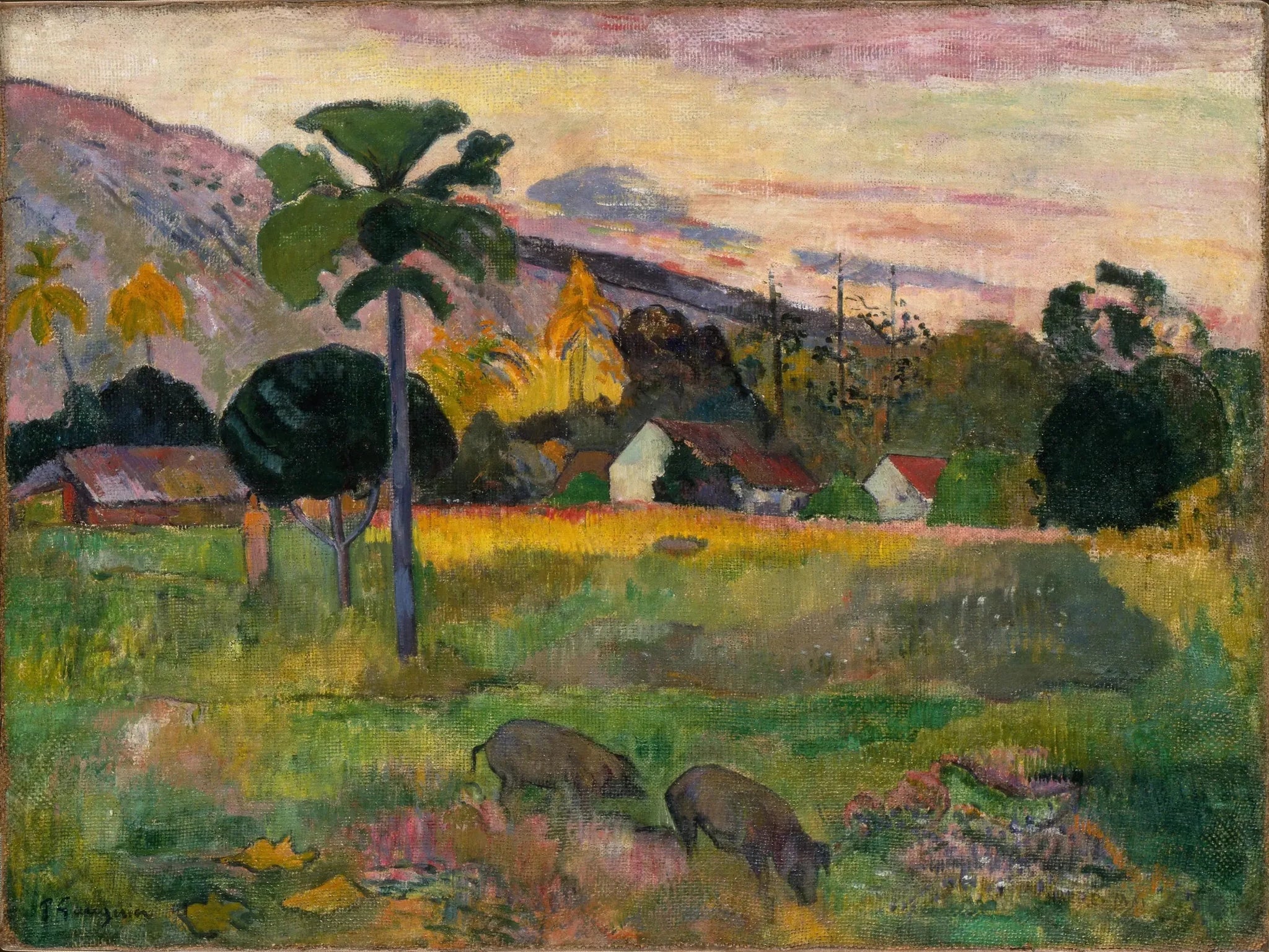 Haere Mai - Paul Gauguin image 1 reproduction de peinture à l’huile