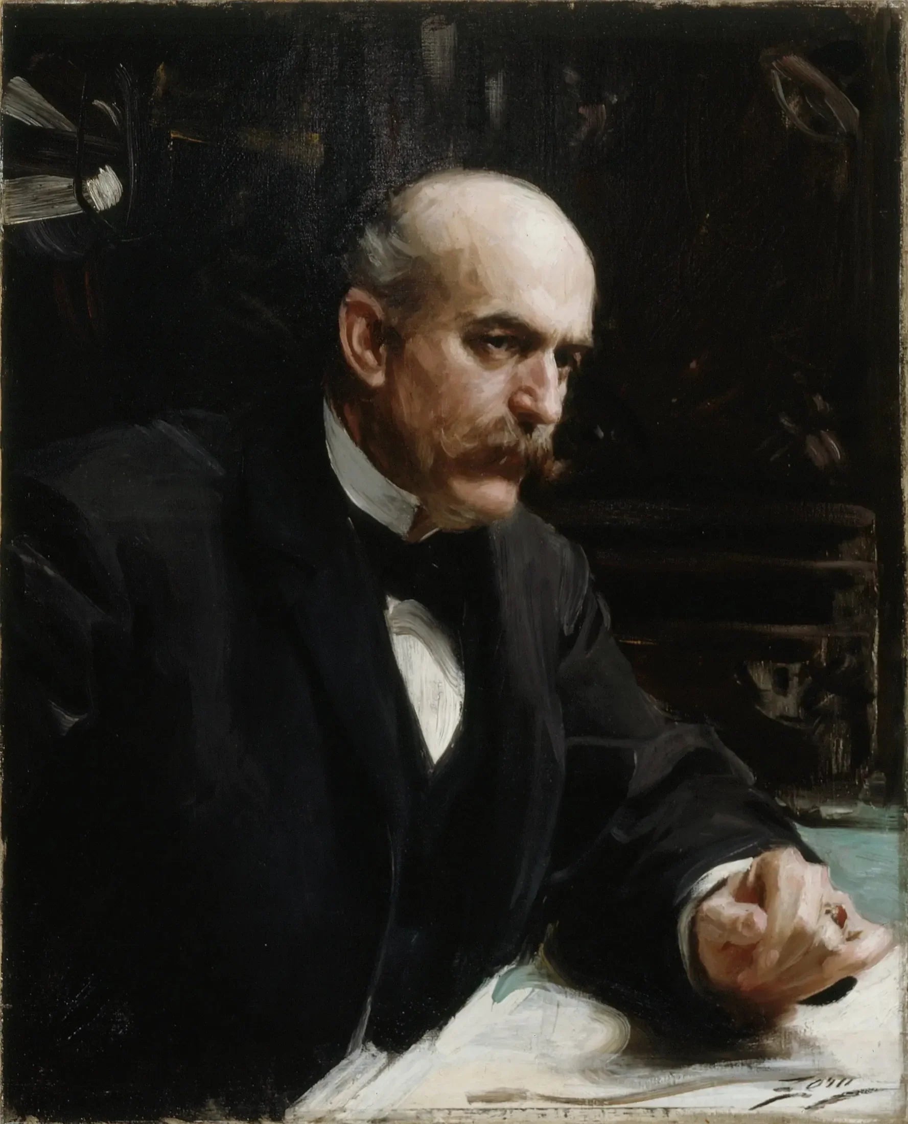 Halsey Cooley Ives - Anders Zorn image 1 reproduction artisanale de tableau