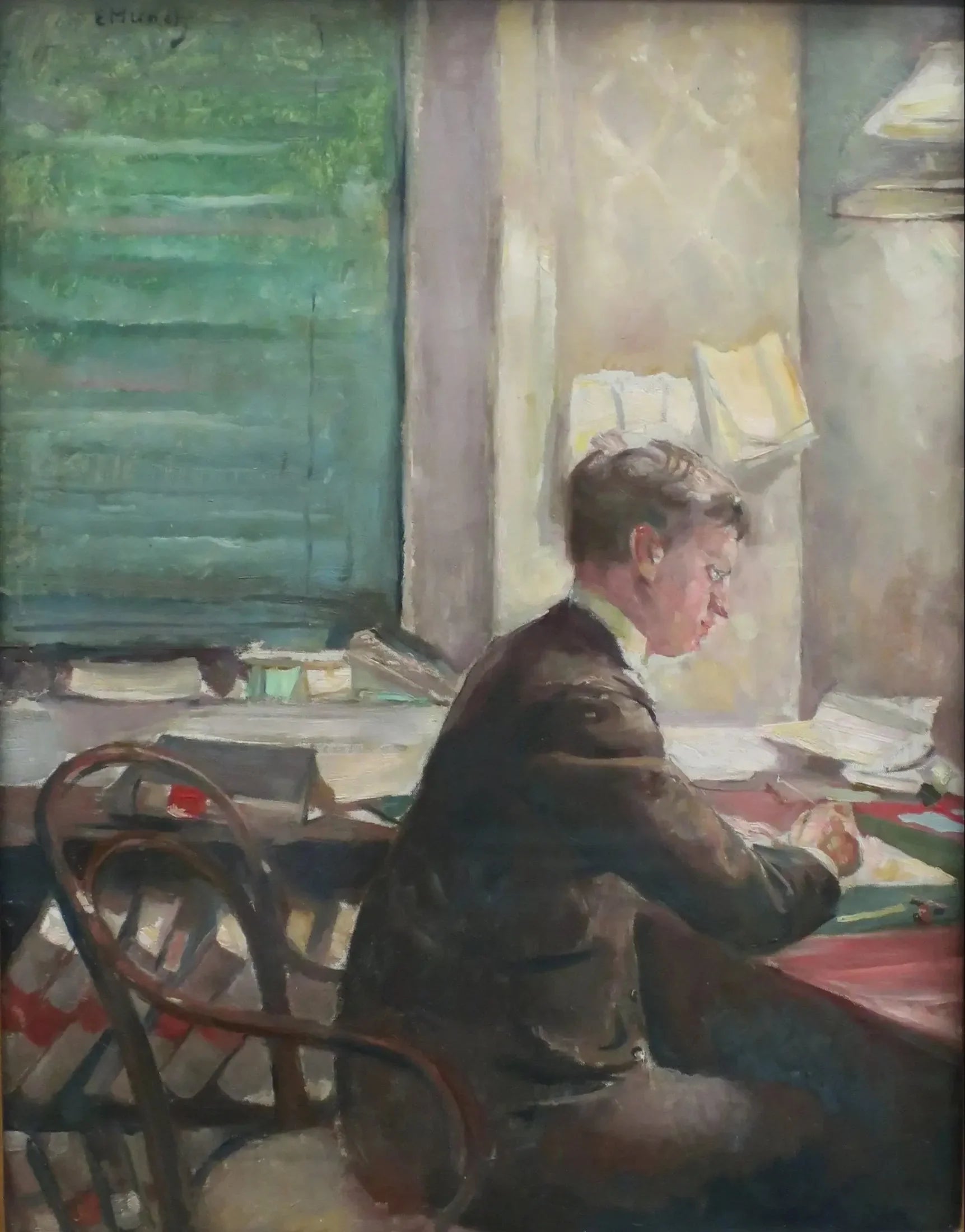 Halvard Stub Holmboe - Edvard Munch image 1 reproduction d’œuvre d’art à l’huile