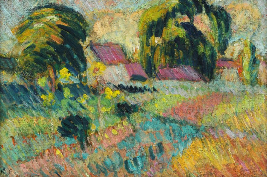 Hameau des environs de Rouen - Robert Antoine Pinchon