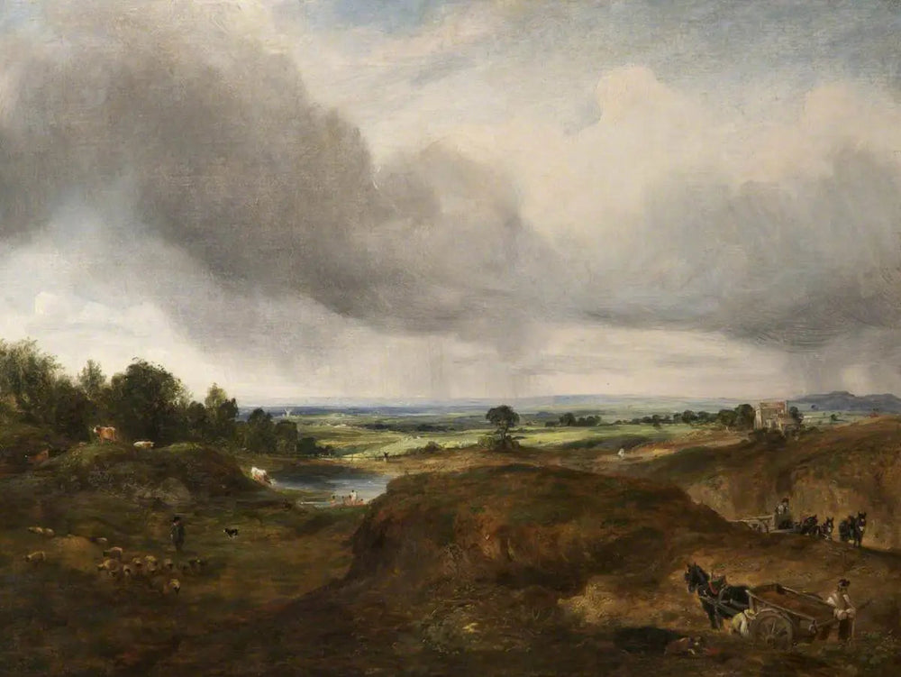 Hampstead Heath - John Constable image 1 copie de tableau peinte à la main