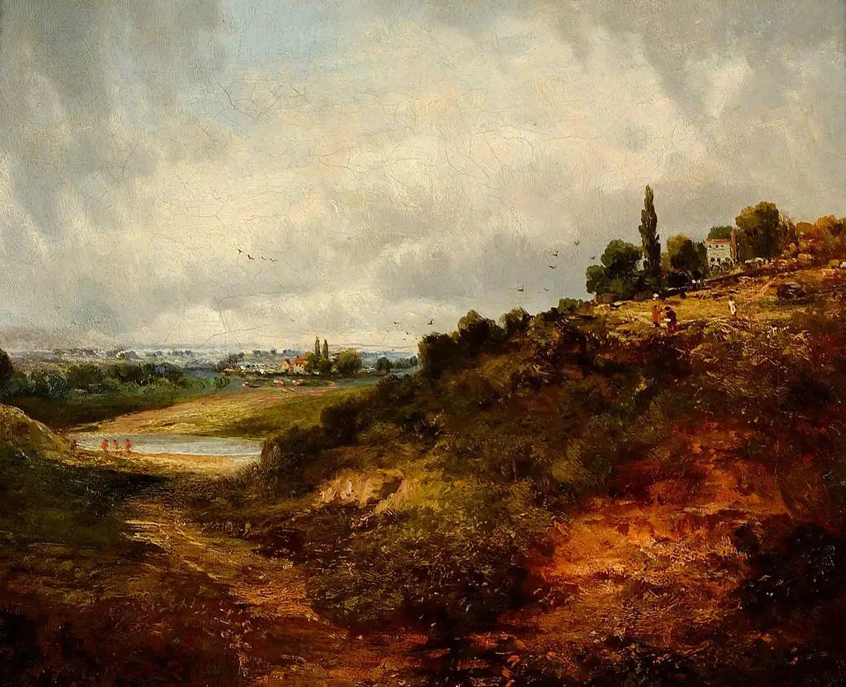 Hampstead Heath, Londres - John Constable image 1 reproduction d’œuvre d’art à l’huile