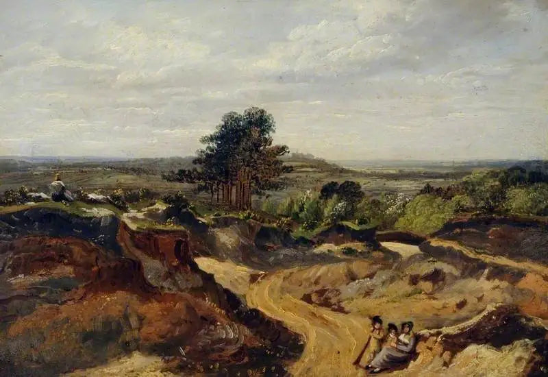 Hampstead, Londres - John Constable image 1 reproduction d’œuvre d’art à l’huile