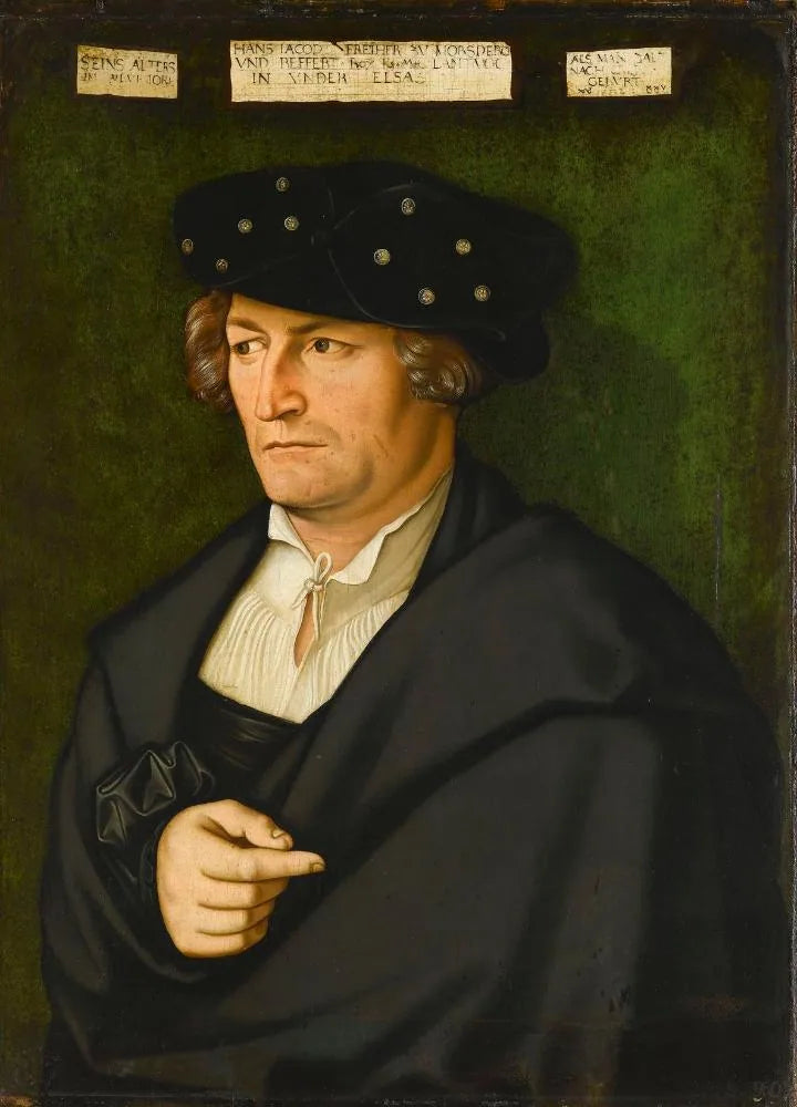Hans Jacob Freiherr zu Morsperg et Beffert - Hans Baldung Grien image 1 reproduction réalisée par Alpha Reproduction