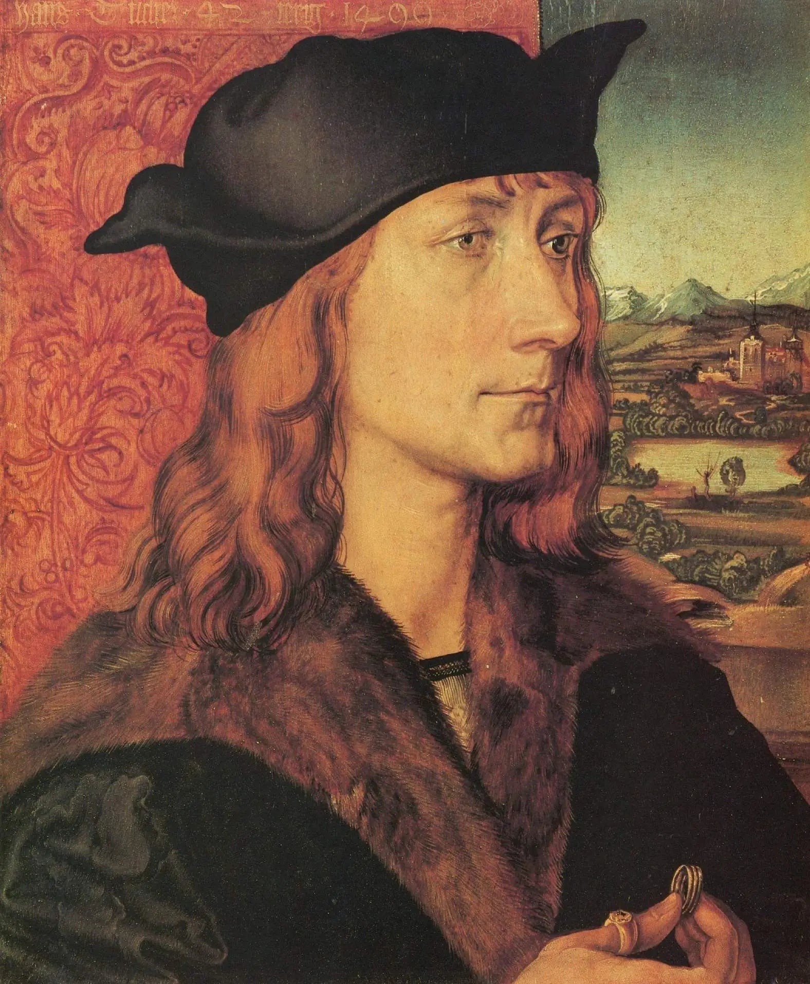 Hans Tucher - Albrecht Dürer image 1 copie peinte à la main à l’huile