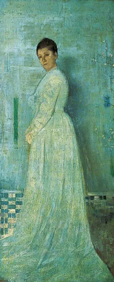 Harmonie en blanc et bleu - James Abbott McNeill Whistler