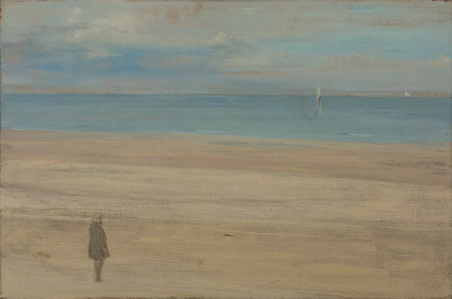 Harmonie en bleu et argent : Trouville - James Abbott McNeill Whistler