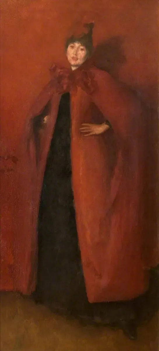 Harmonie en rouge : Lumière de la lampe - James Abbott McNeill Whistler