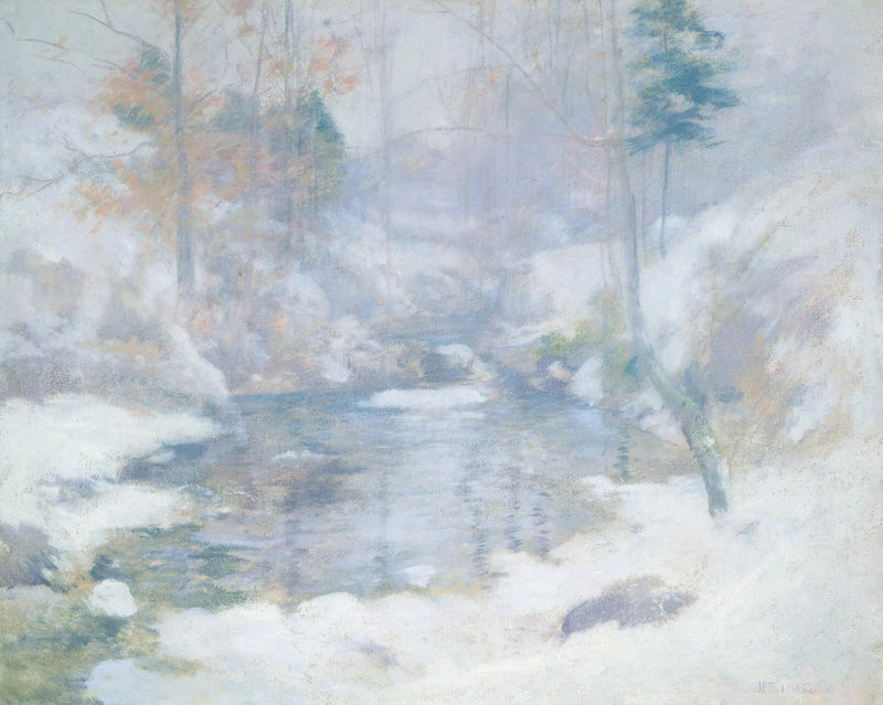 Harmonie hivernale - John Henry Twachtman