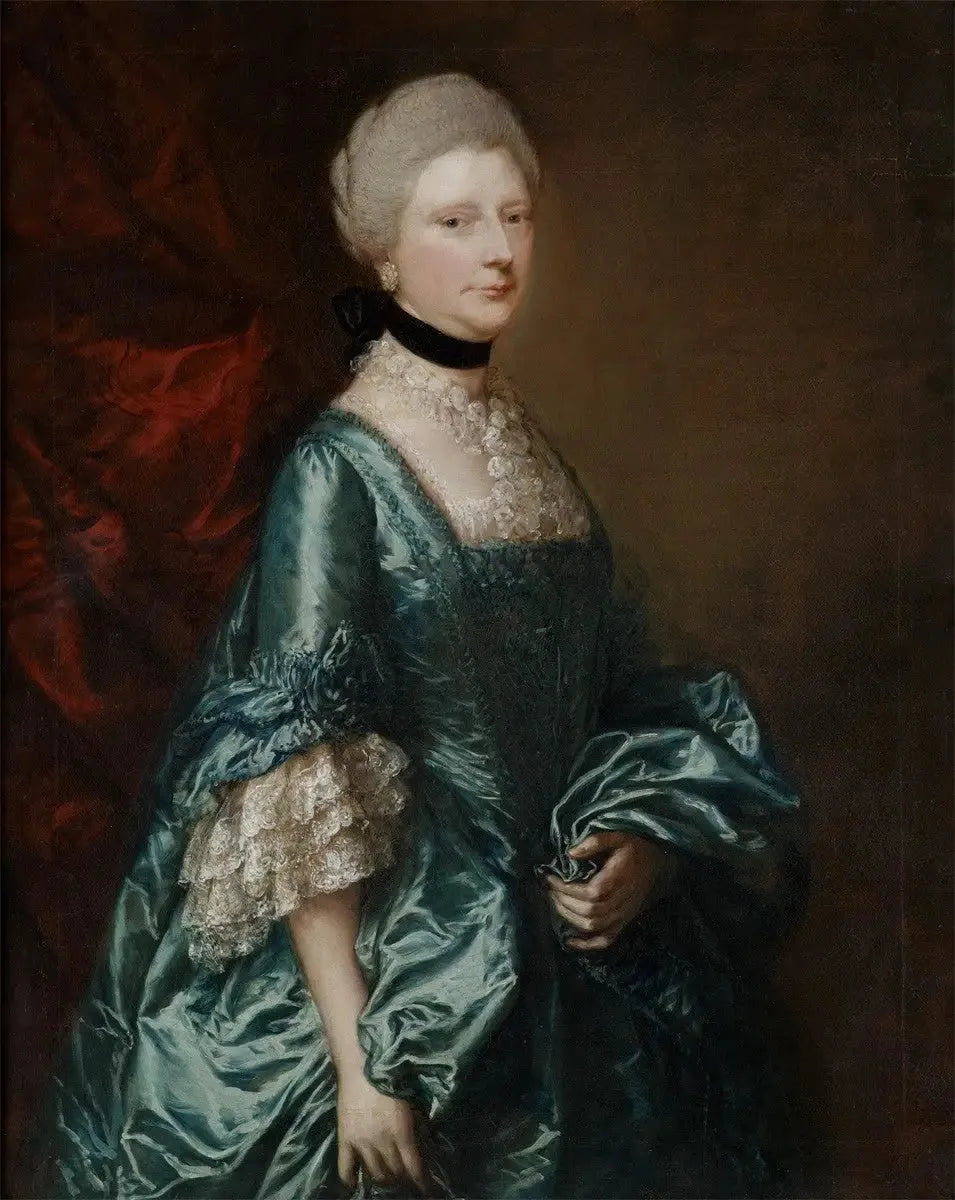 Harriet (1722–1795), vicomtesse Tracy - Thomas Gainsborough image 1 reproduction réalisée par Alpha Reproduction