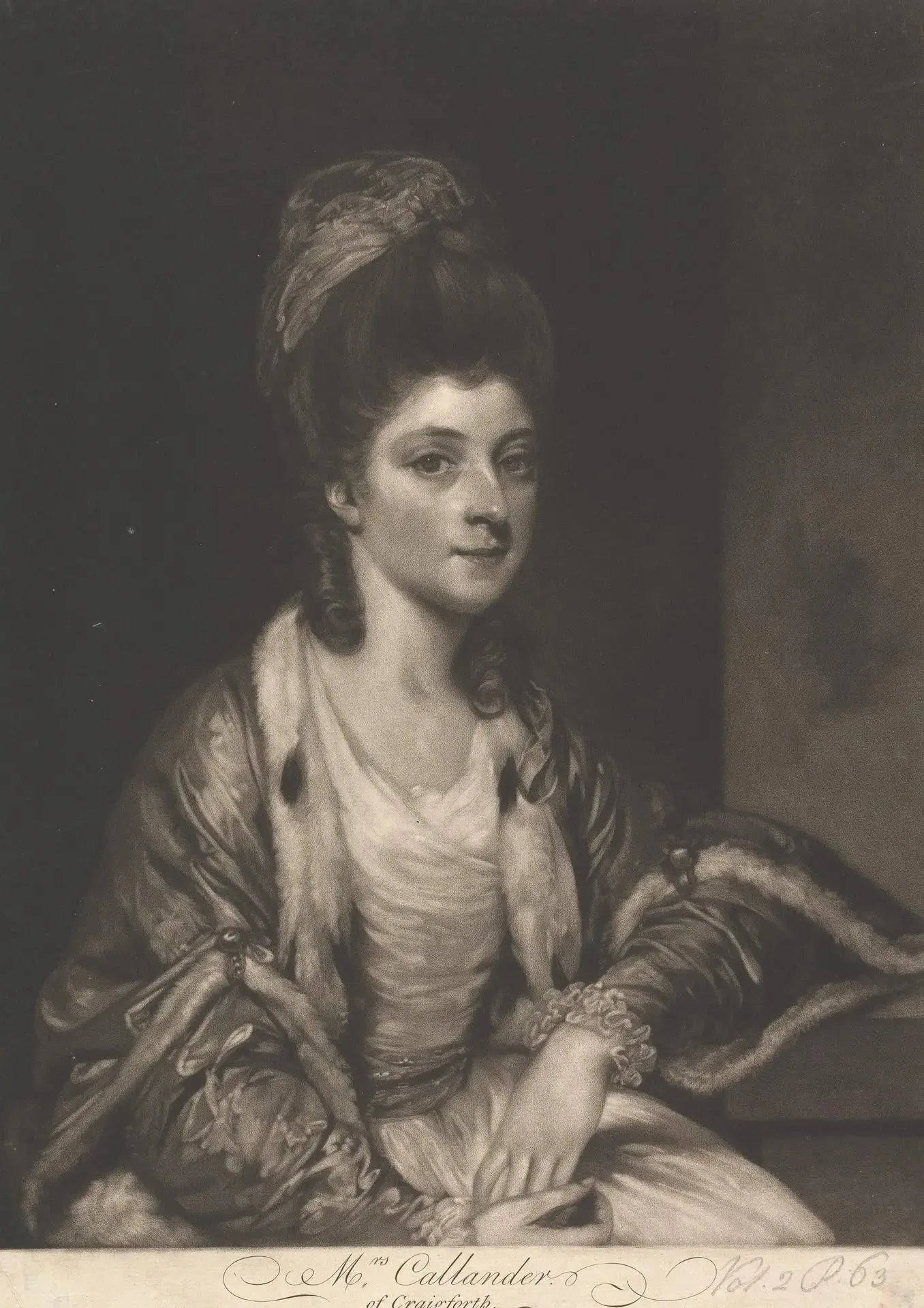 Harriet Dutens de Craigforth - Joshua Reynolds image 1 copie de tableau peinte à la main