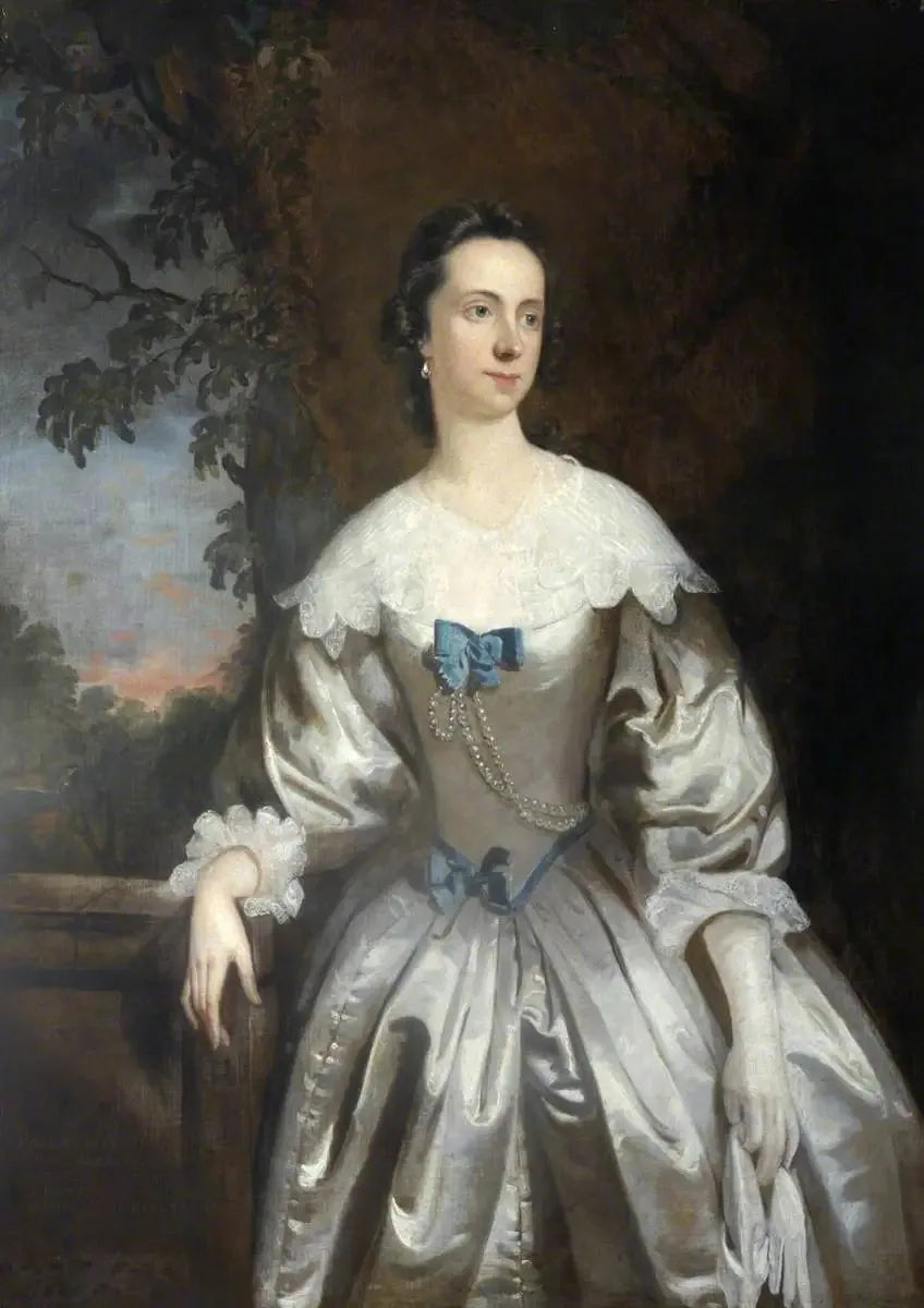 Harriet Eliot (1681–1773), épouse de Richard Eliot - Joshua Reynolds image 1 reproduction artisanale de tableau