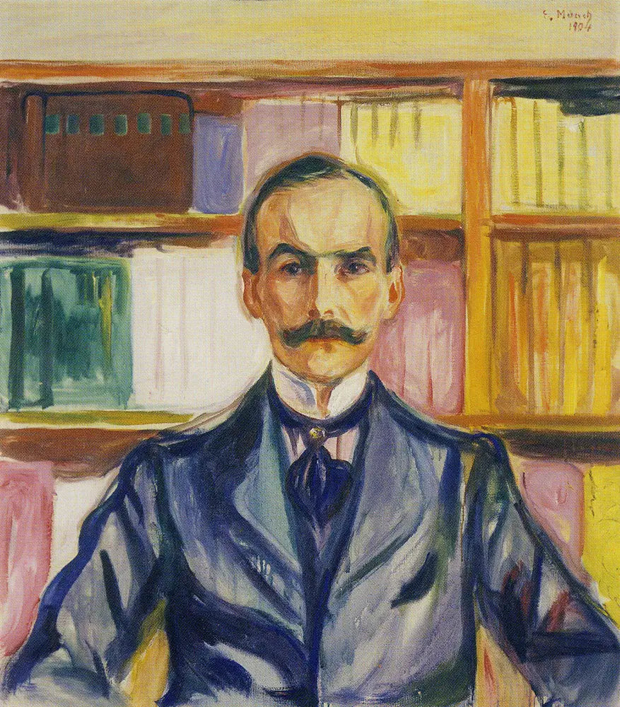 Harry Graf Kessler - Edvard Munch image 1 reproduction artisanale de tableau