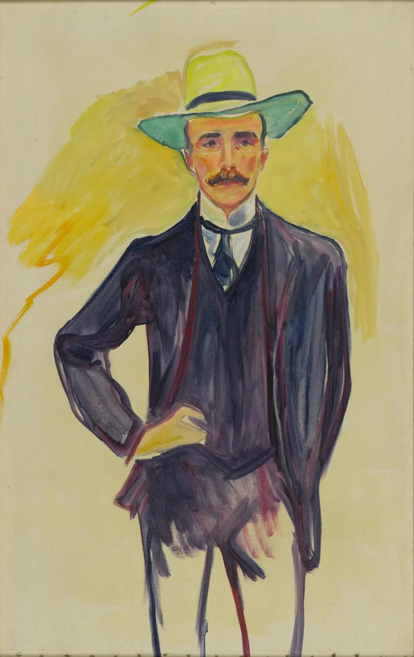 Harry Graf Kessler - Edvard Munch image 1 tableau peint à l’huile sur toile