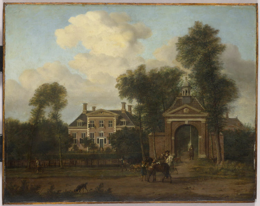 Harteveld, maison de plaisance à Maarssen (région d'Utrecht) - Jan van der Heyden