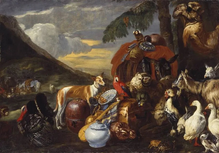 Haustiere und Gerätschaften - Giovanni Benedetto Castiglione