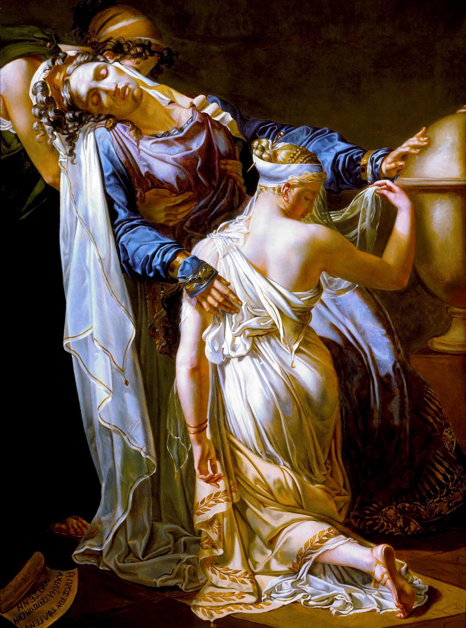 Hecuba and Polyxena - Merry-Joseph Blondel image 1 reproduction de peinture à l’huile