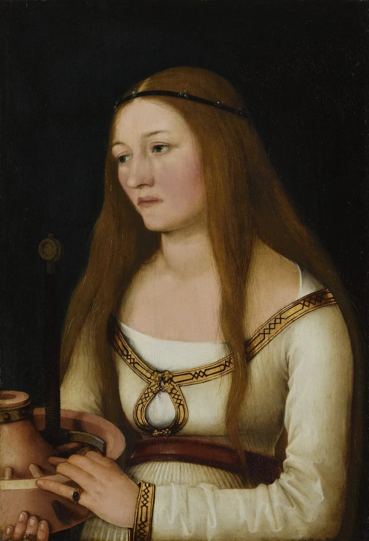 Heilige Katharina - Hans Holbein the Elder image 1 reproduction de peinture à l’huile