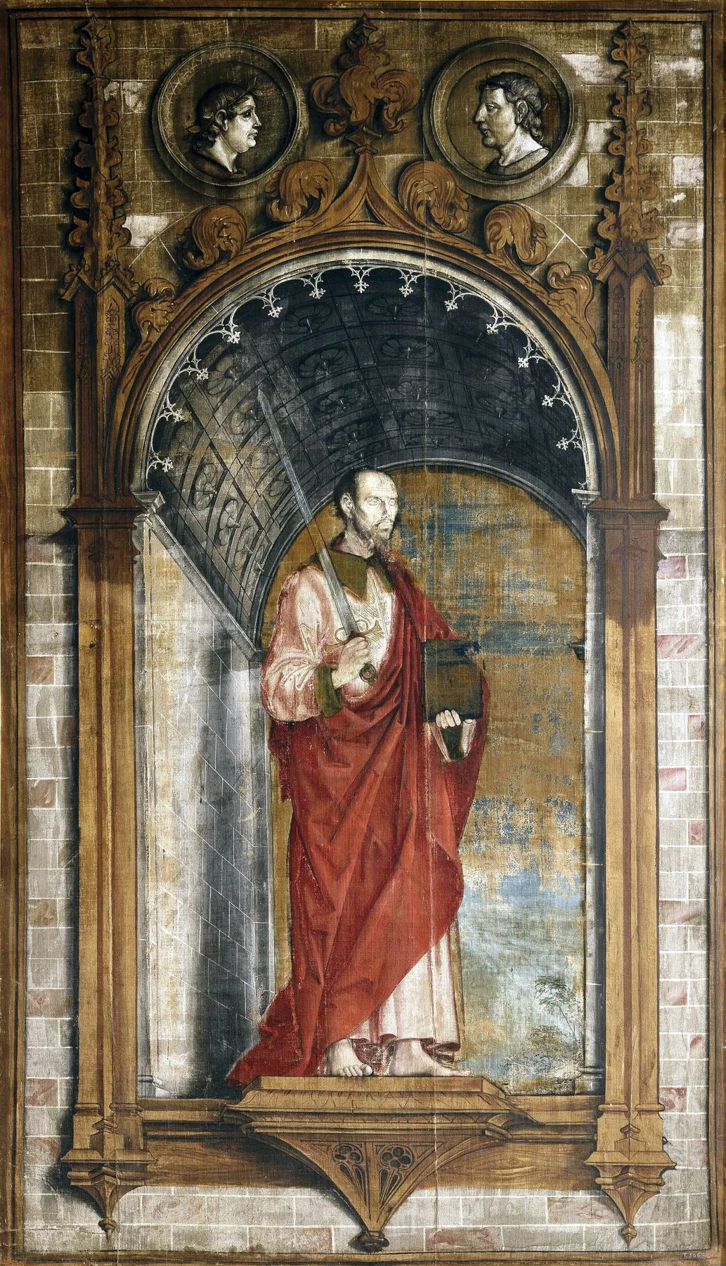 Heiliger Paulus - Pedro Berruguete image 1 tableau peint à l’huile sur toile