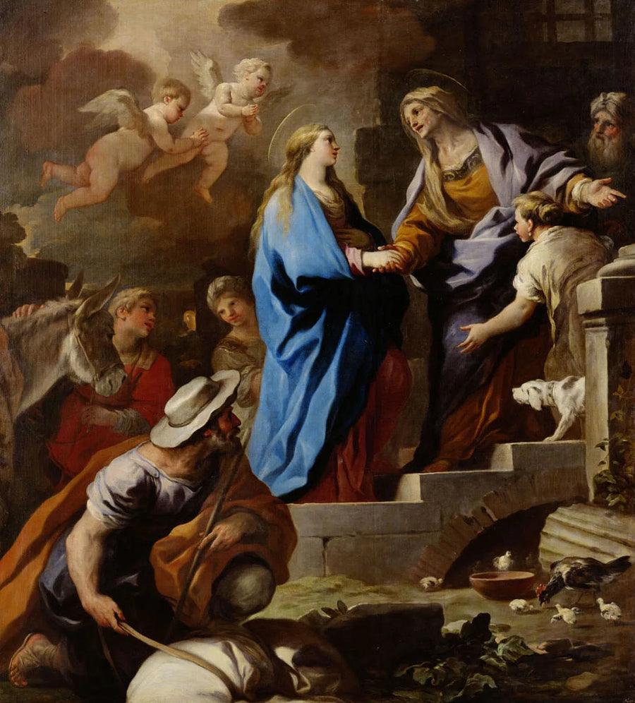 Heimsuchung Mariae - Luca Giordano