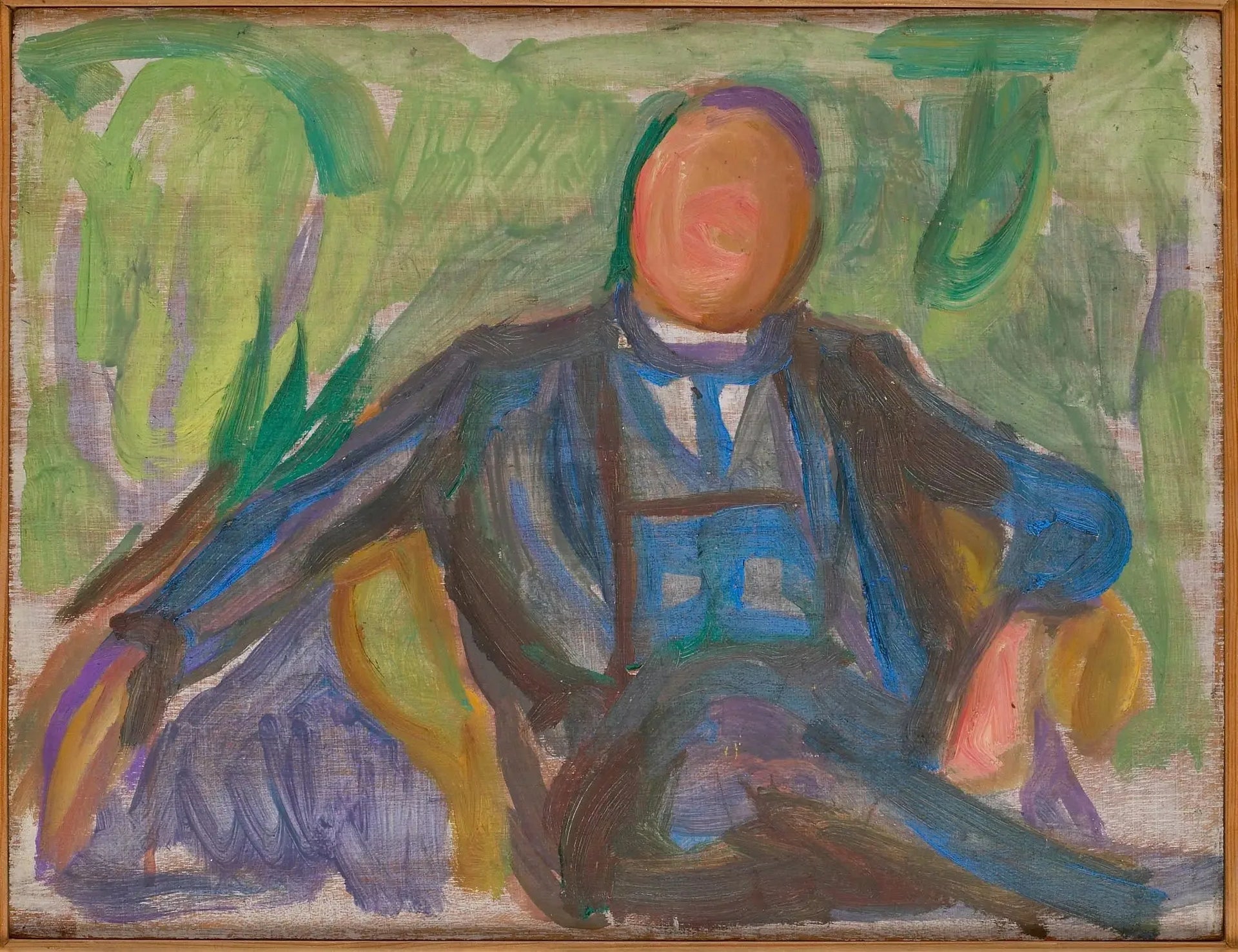 Heinrich C. Hudtwalcker - Edvard Munch image 1 copie de tableau peinte à la main