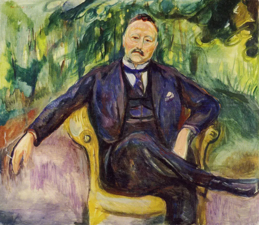 Heinrich C. Hudtwalcker - Edvard Munch