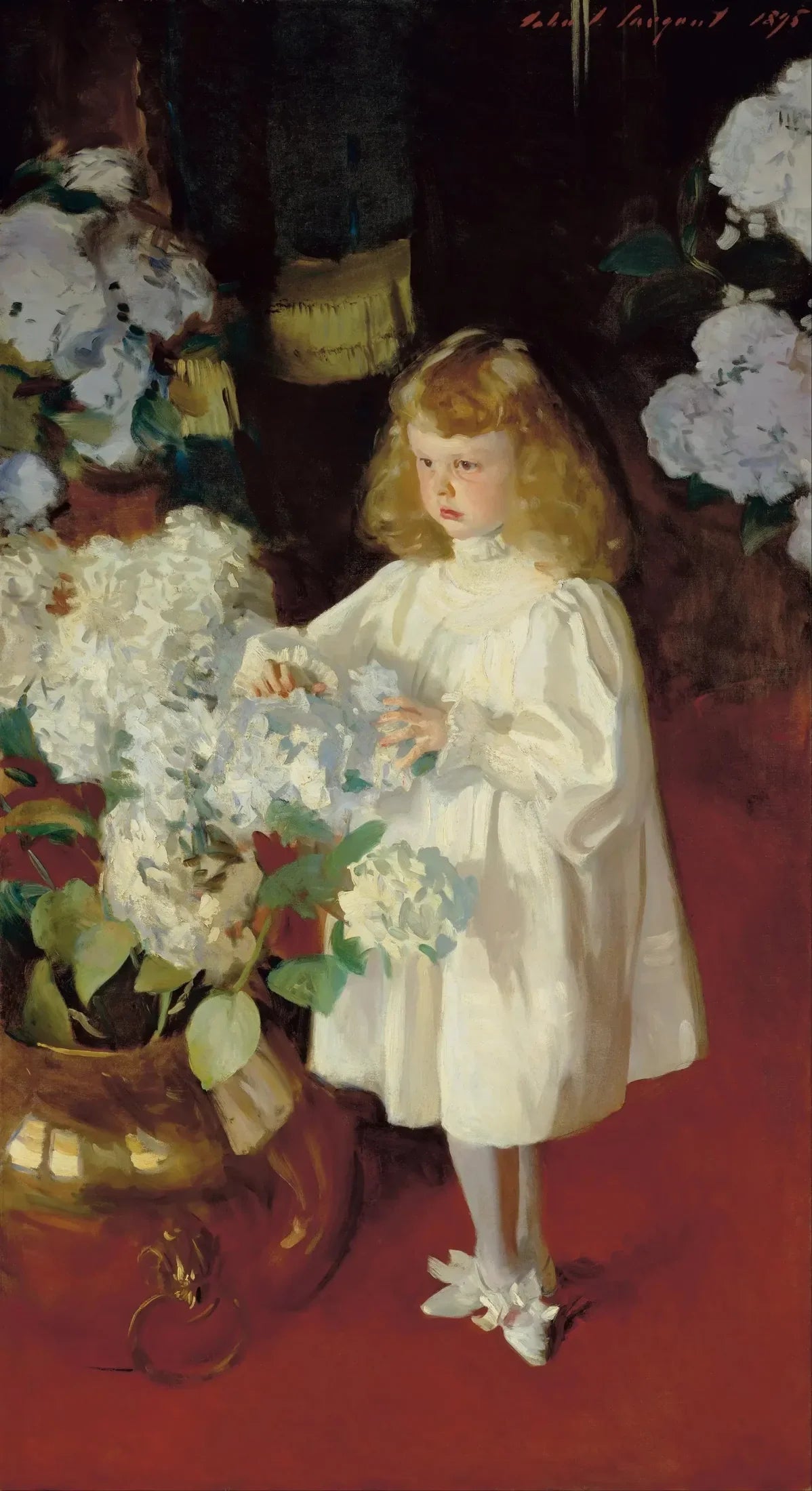 Hélène Sears - John Singer Sargent image 1 copie de tableau peinte à la main