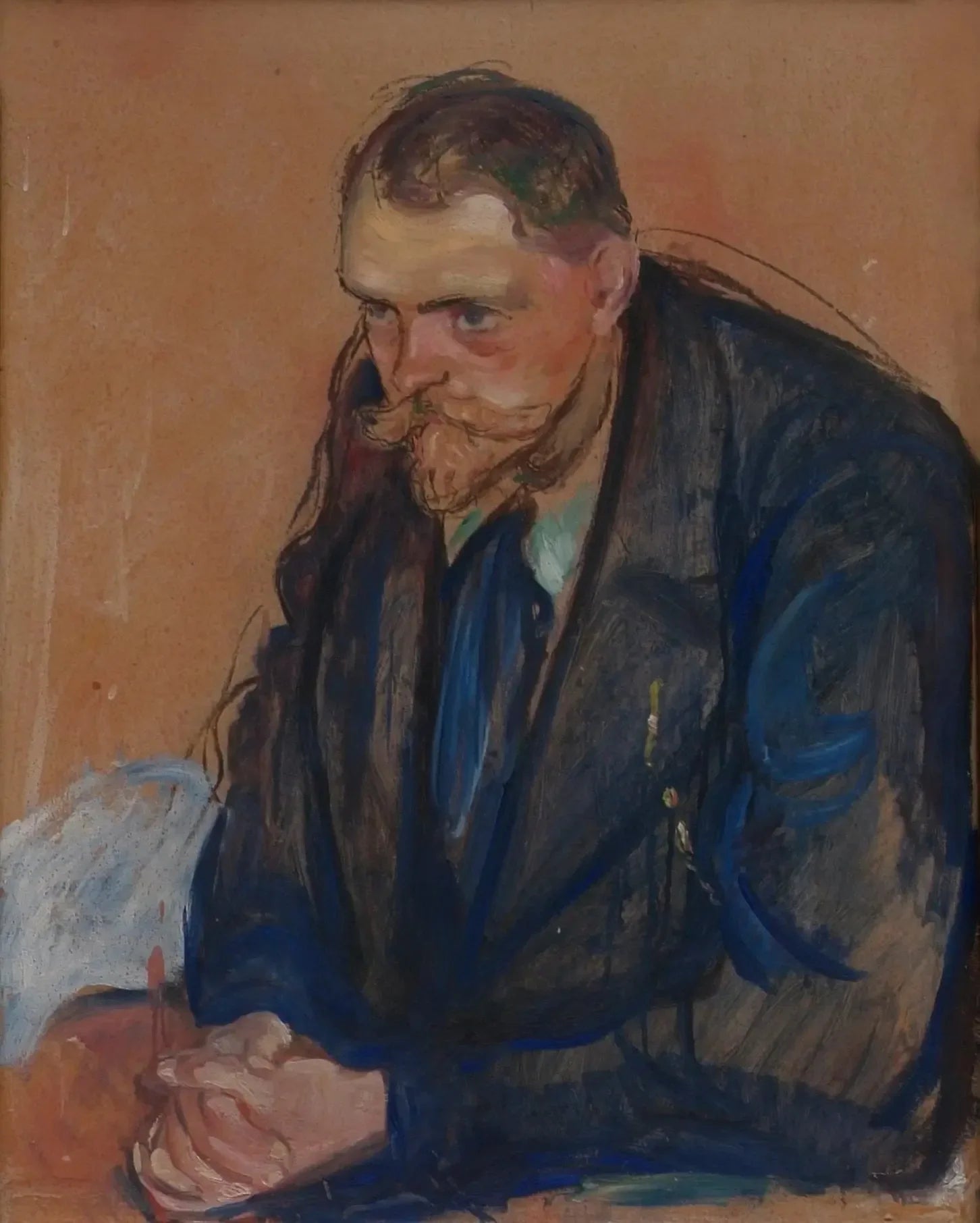 Helge Bäckström - Edvard Munch image 1 copie de tableau peinte à la main