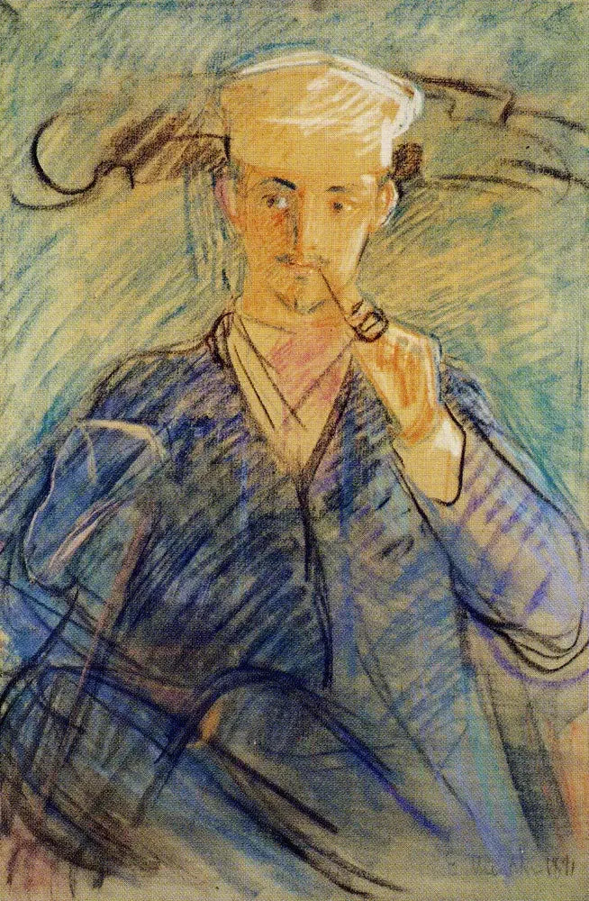 Helge Rode - Edvard Munch image 1 reproduction de peinture à l’huile