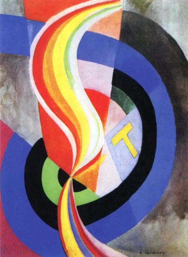 Hélice - Robert Delaunay image 1 reproduction artisanale de tableau
