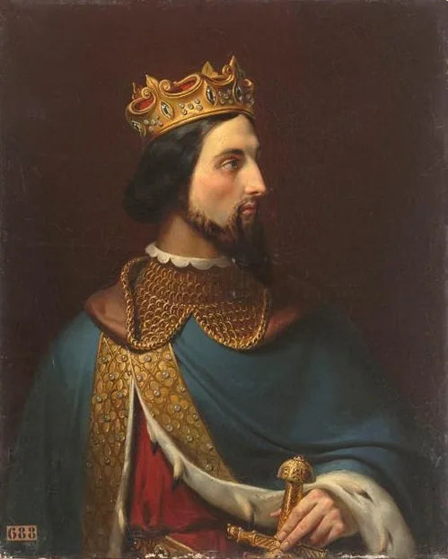 Henri Ier, roi de France (1005-1060) - Merry-Joseph Blondel image 1 tableau peint à l’huile sur toile